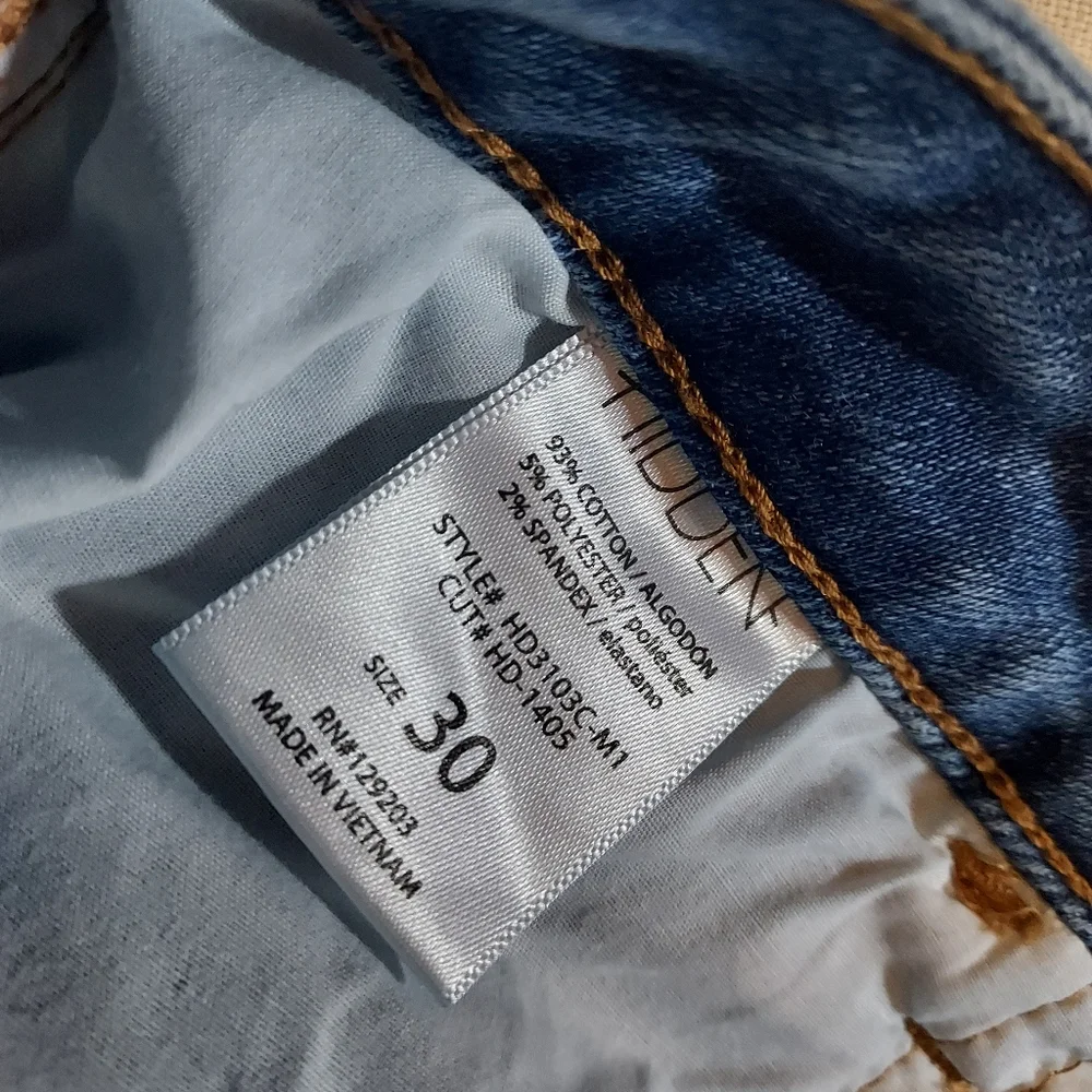 Hidden Los Angeles size 30 Raw Hem Jeans - Picture 10 of 10